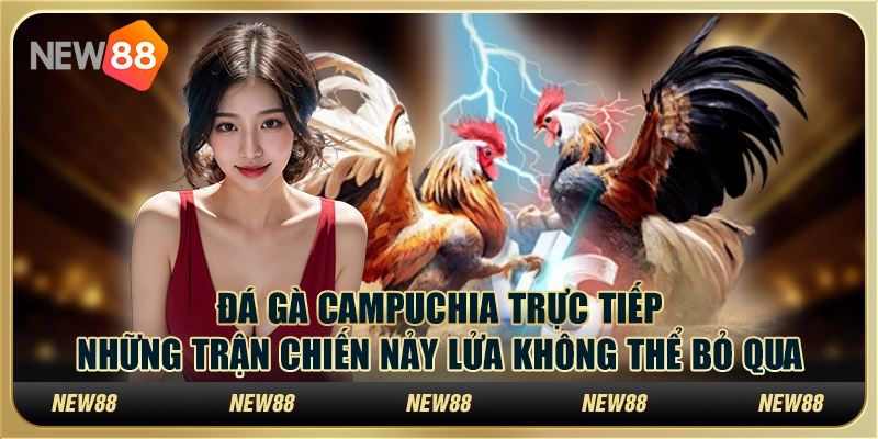 Đá gà Campuchia trực tiếp - Những trận chiến nảy lửa không thể bỏ qua