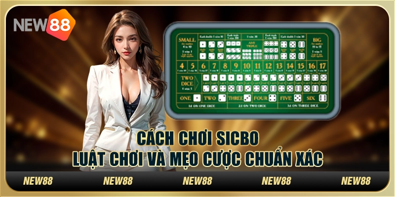 Cách chơi Sicbo: Luật chơi và mẹo cược chuẩn xác