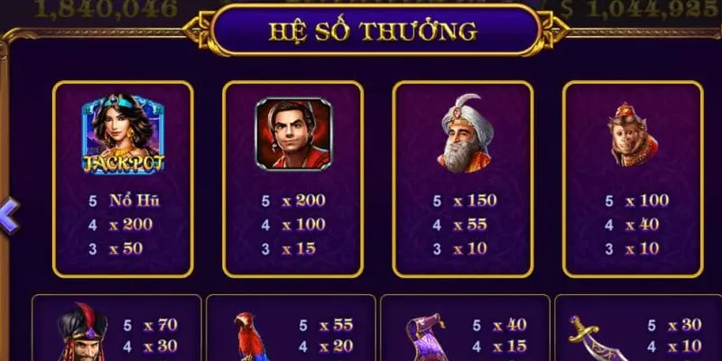 Tìm hiểu cách chơi Aladdin Wishes chi tiết