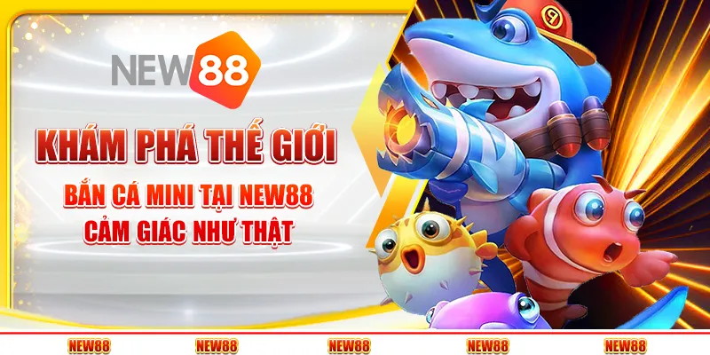 Khám phá thế giới Bắn cá mini tại New88: Cảm giác như thật