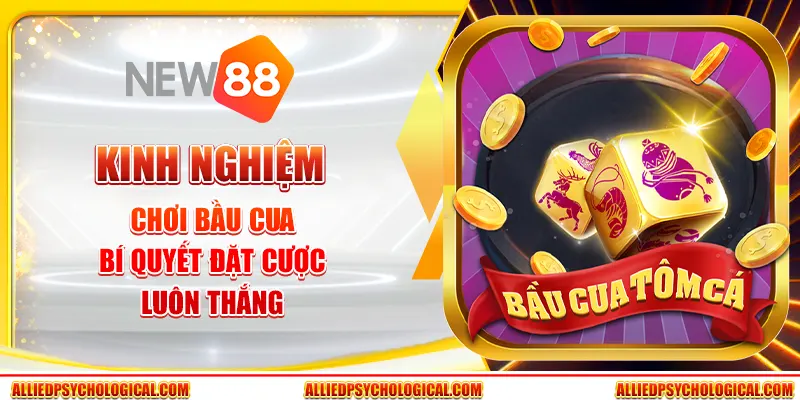 Kinh nghiệm chơi bầu cua - Bí quyết đặt cược luôn thắng