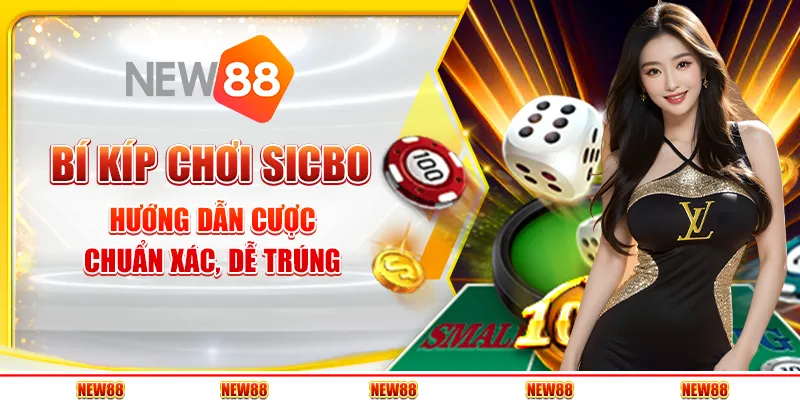 Bí kíp chơi Sicbo: Hướng dẫn cược chuẩn xác, dễ trúng