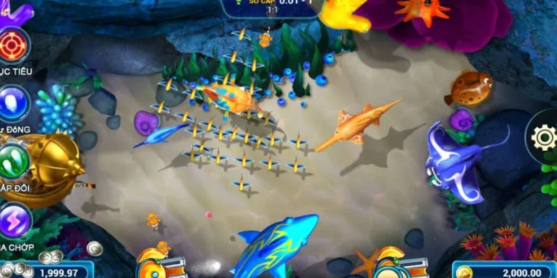 Tìm hiểu hệ thống cá phong phú trong bắn cá mini