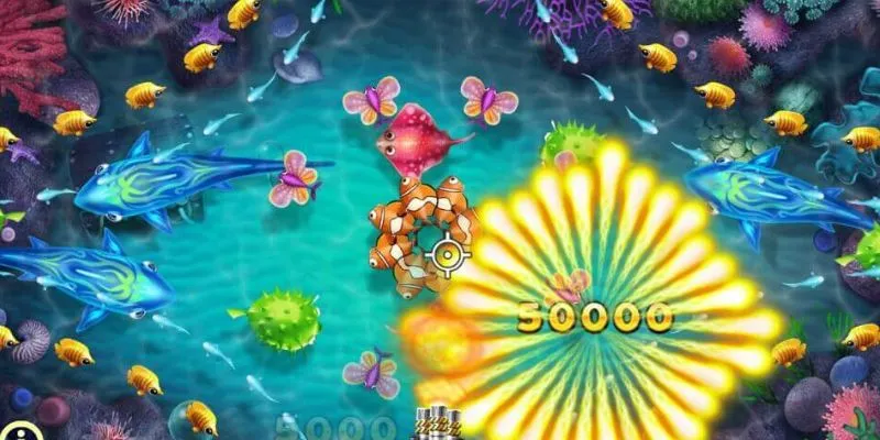 Tổng hợp các loại cá và phần thưởng trong bắn cá tiên cảnh