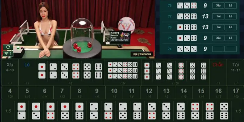 Tổng hợp luật chơi và cách đặt cược trong Sicbo