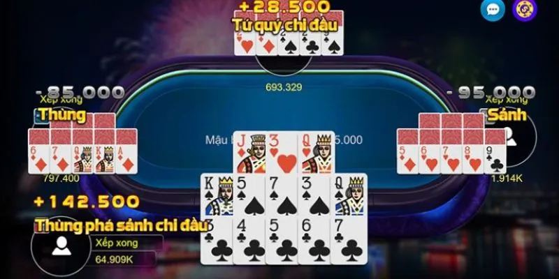 Tìm hiểu cách xếp bài mậu binh hiệu quả