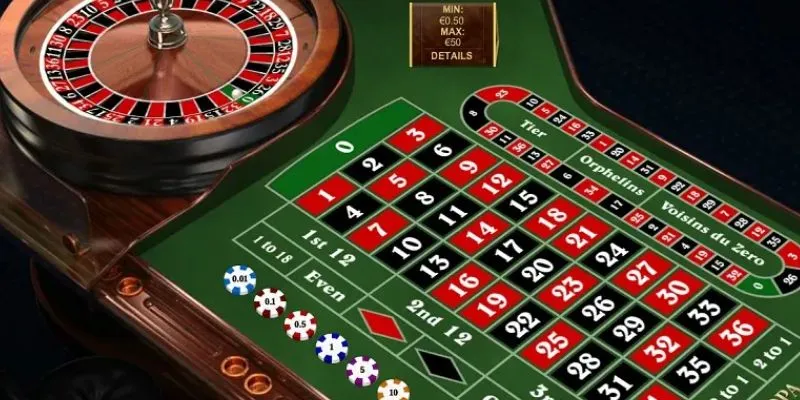 Sự khác biệt giữa Roulette Châu Âu và Roulette Mỹ