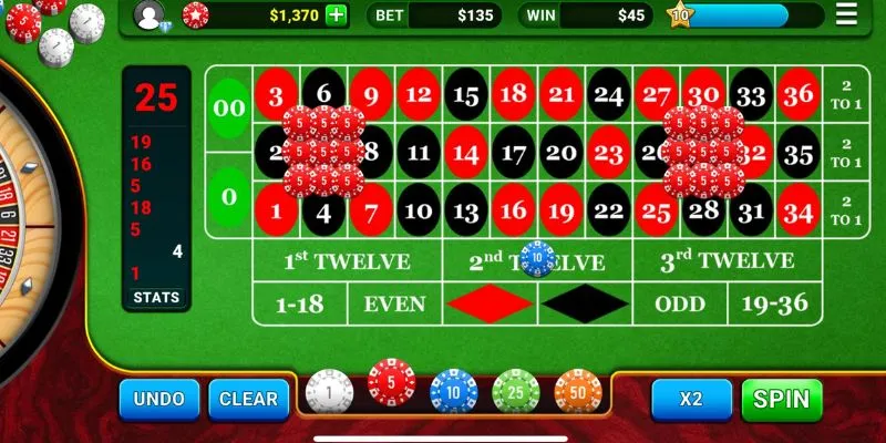 Khám phá các loại cược trong Roulette