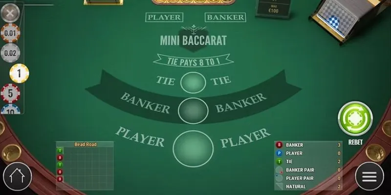 Thông tin cần biết về Mini Baccarat tại New88