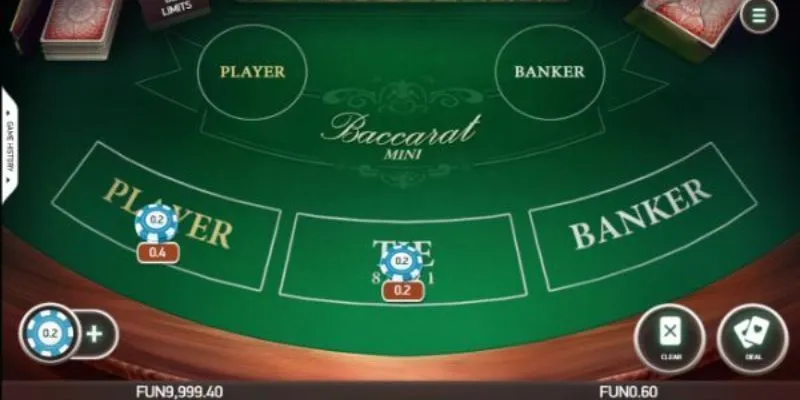 Khám phá cách chơi Mini Baccarat cơ bản