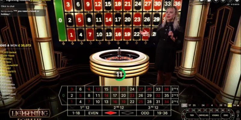 Mẹo tối ưu để thắng lớn trong Lightning Roulette