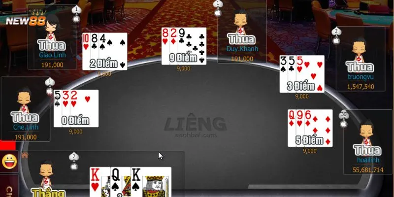 Khám phá luật chơi game bài liêng dễ hiểu