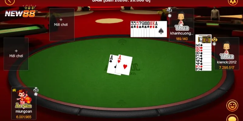 Thủ thuật đánh bài Sâm hiệu quả nhất