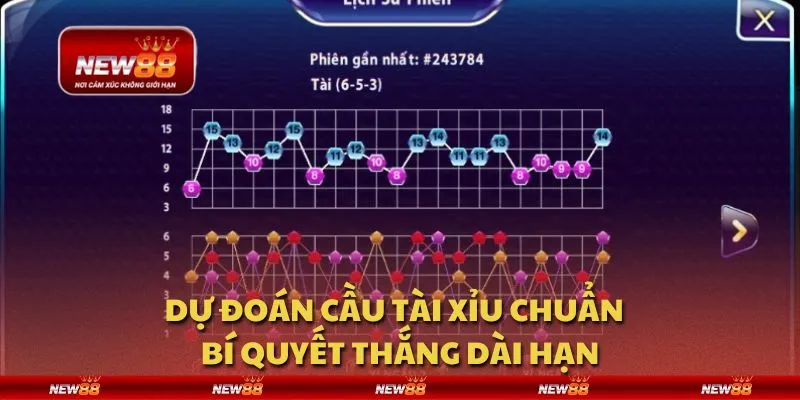 Dự đoán cầu tài xỉu chuẩn - Bí quyết thắng dài hạn