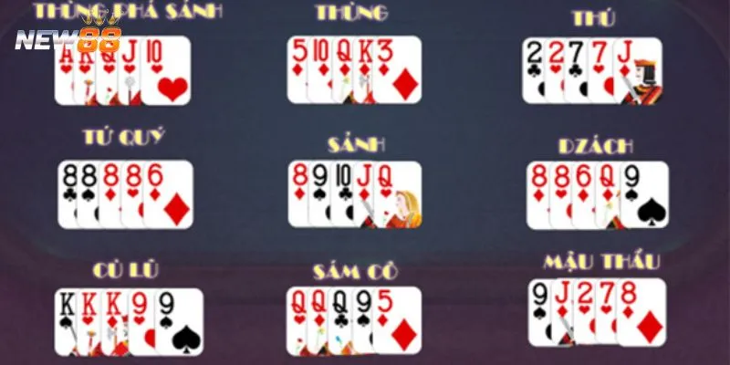 Tìm hiểu cách chơi mậu binh 5 lá cơ bản