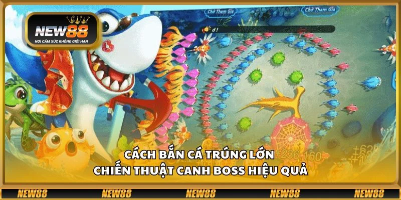 Cách bắn cá trúng lớn - Chiến thuật canh boss hiệu quả