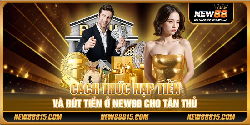 Cách thức nạp tiền và rút tiền ở New88 cho tân thủ