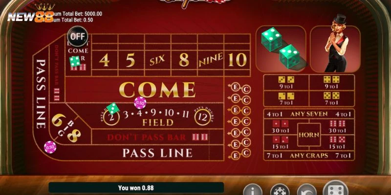 Tìm hiểu về trò chơi Craps cho người newbie