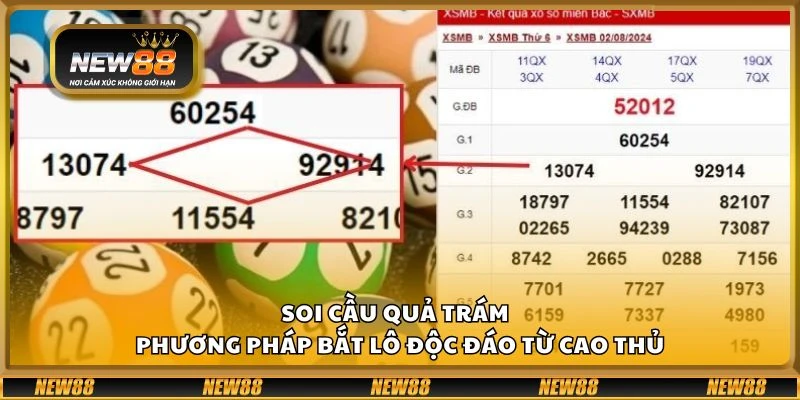 Soi cầu quả trám - Phương pháp bắt lô độc đáo từ cao thủ