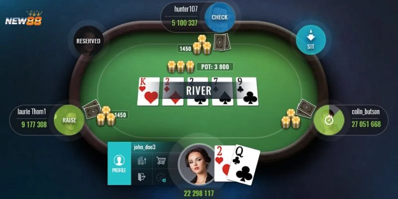 Khám phá các vòng cược trong Texas Hold'em