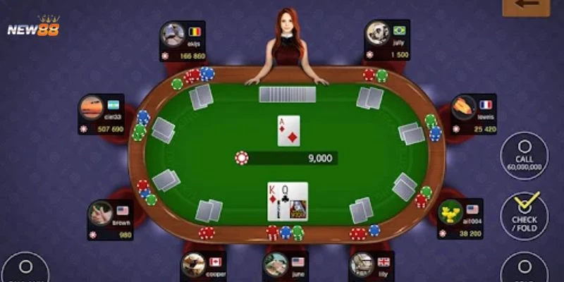 Cách chơi Poker Texas Hold'em cho người mới