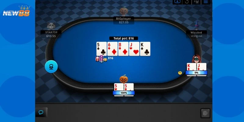 Mẹo thắng lớn trong poker với tay bài mạnh